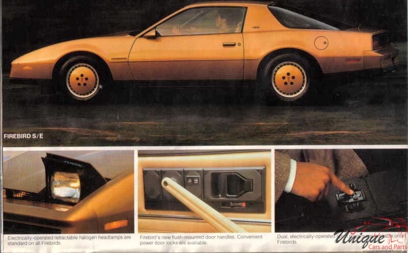 1982 Pontiac Firebird Brochure Page 3